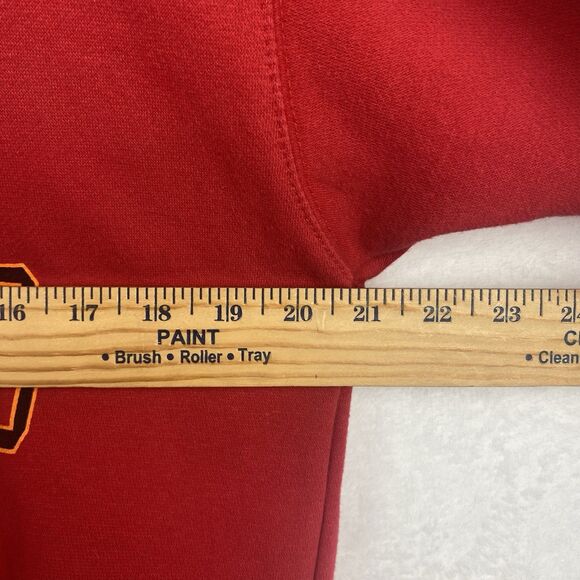 Tampa Bay Buccaneers Graphic Sweater Adult Medium Red Hoodie Sweatshirt Pullover - Picture 4 of 6